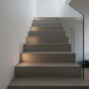 Mini faretto incasso moderno LED 3W CCT cornice intercambiabile bianco nero luce mensole mobili ripiani cappa vetrine 230V QUADRATO