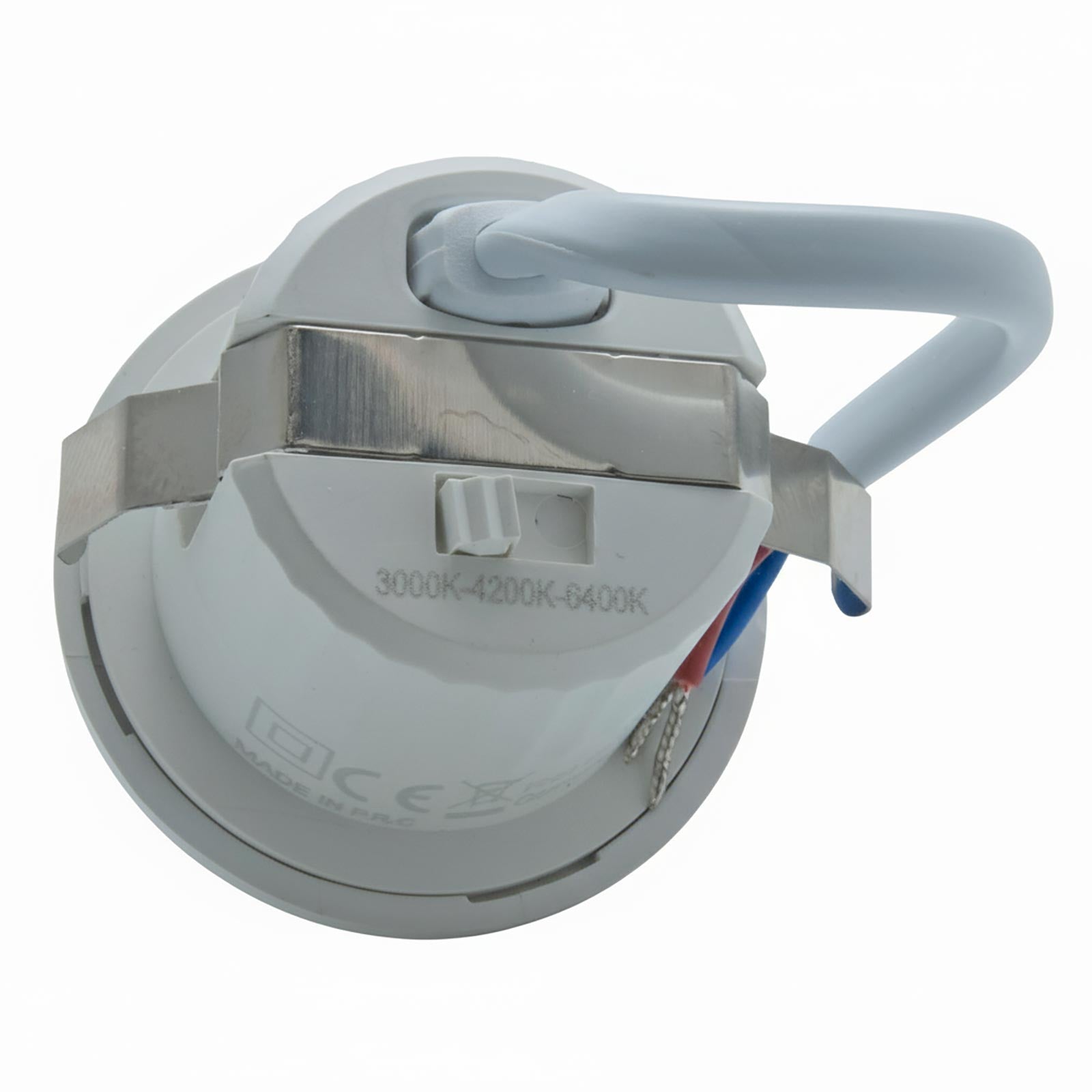 Mini faretto incasso moderno LED 3W CCT cornice intercambiabile bianco nero luce mensole mobili ripiani cappa vetrine 230V TONDO