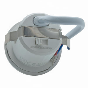 Mini faretto incasso moderno LED 3W CCT cornice intercambiabile bianco nero luce mensole mobili ripiani cappa vetrine 230V QUADRATO