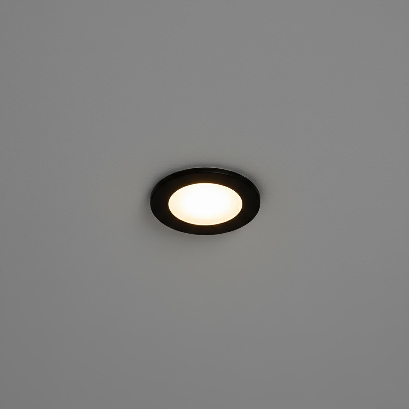 Mini faretto incasso moderno LED 3W CCT cornice intercambiabile bianco nero luce mensole mobili ripiani cappa vetrine 230V TONDO