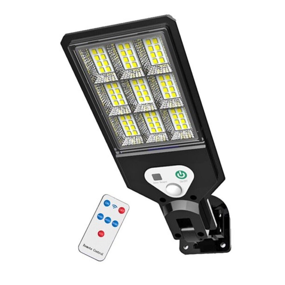 Mini lampione faretto solare sensore di movimento telecomando 72 LED SMD HS-V93