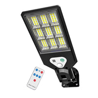 Mini lampione faretto solare sensore di movimento telecomando 72 LED SMD HS-V93