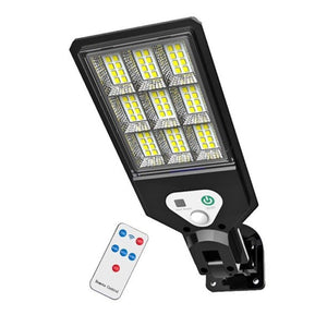 Mini lampione faretto solare sensore di movimento telecomando 72 LED SMD HS-V93