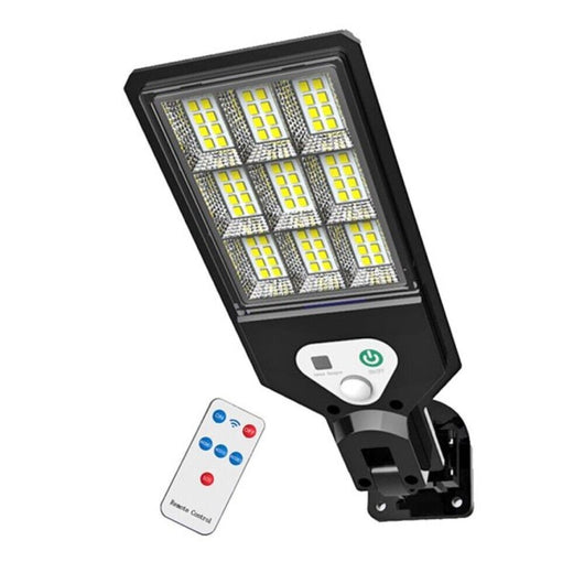 Mini lampione faretto solare sensore di movimento telecomando 72 LED SMD HS-V93