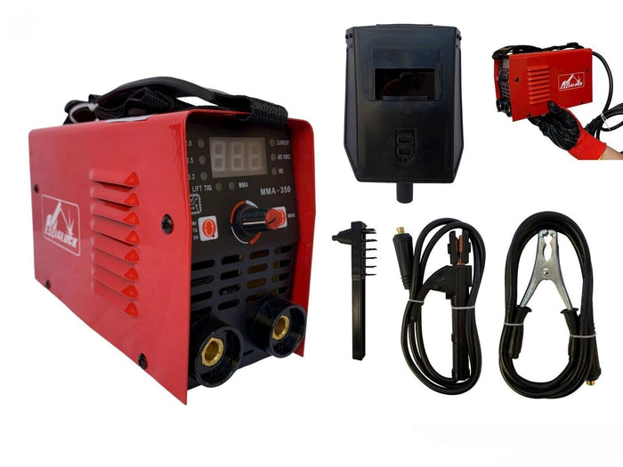 Mini saldatrice ad elettrodo elettrica inverter 350 AMP MMA 1.6 - 3.2mm 350A