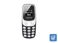 Mini telefono 2 in 1 GSM con Vivavoce Bluetooth Dialer Doppia Scheda SIM L8STAR BM10 NERO