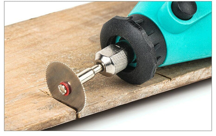 Mini trapano smerigliatrice 130w 388 accessori lucida leviga tipo Dremel Drimmel