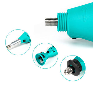 Mini trapano smerigliatrice 130w 388 accessori lucida leviga tipo Dremel Drimmel