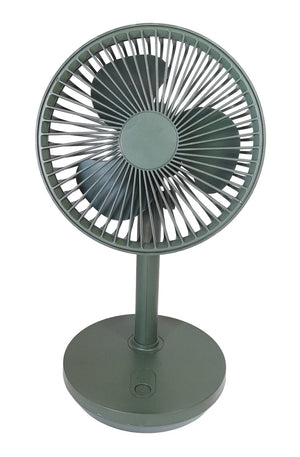 Mini ventilatore da tavolo ricaricabile 3 velocità oscillante portatile HR2206
