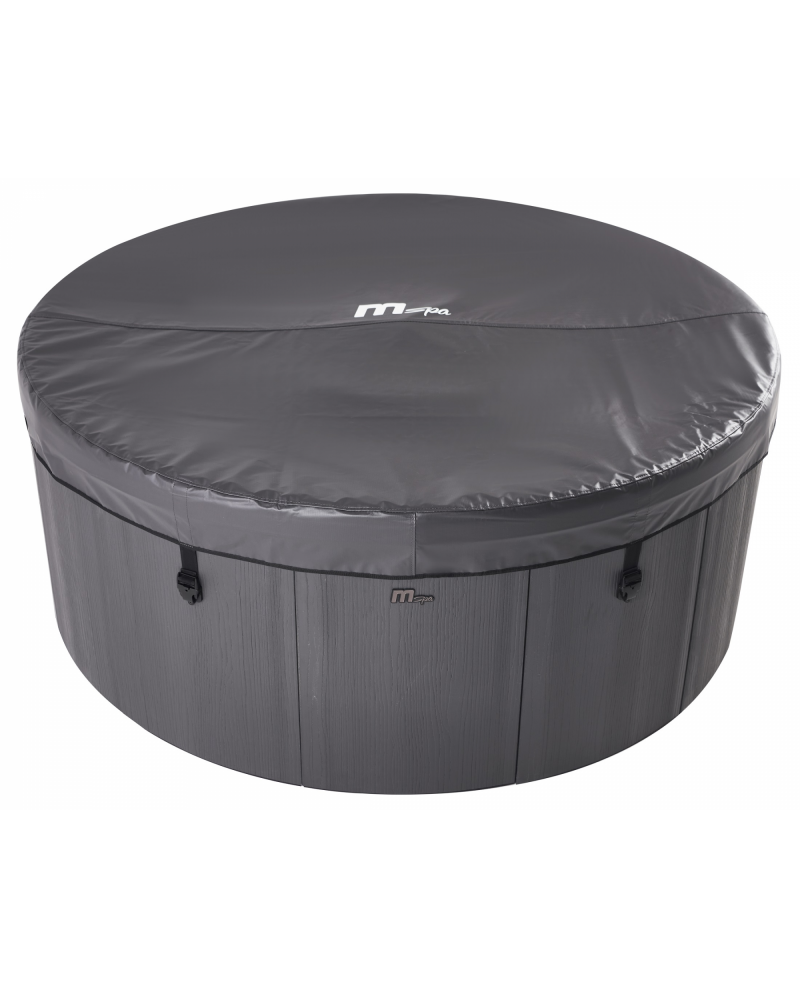 Minipiscina Idromassaggio Tonda 182cm Riscaldatore, Led Mspa Denver Plus