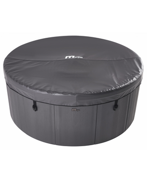 Minipiscina Idromassaggio Tonda 182cm Riscaldatore, Led Mspa Denver Plus