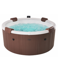 Minipiscina Idromassaggio Tonda 182cm Riscaldatore, Led Mspa Rova Plus