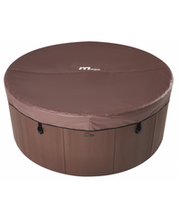 Minipiscina Idromassaggio Tonda 182cm Riscaldatore, Led Mspa Rova Plus