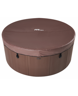 Minipiscina Idromassaggio Tonda 182cm Riscaldatore, Led Mspa Rova Plus