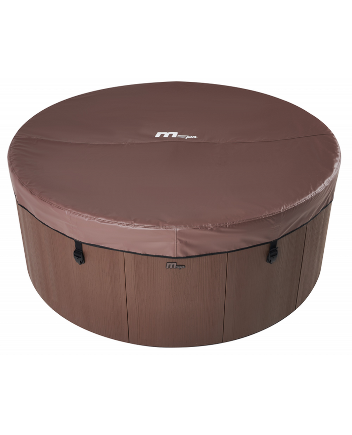 Minipiscina Idromassaggio Tonda 182cm Riscaldatore, Led Mspa Rova Plus