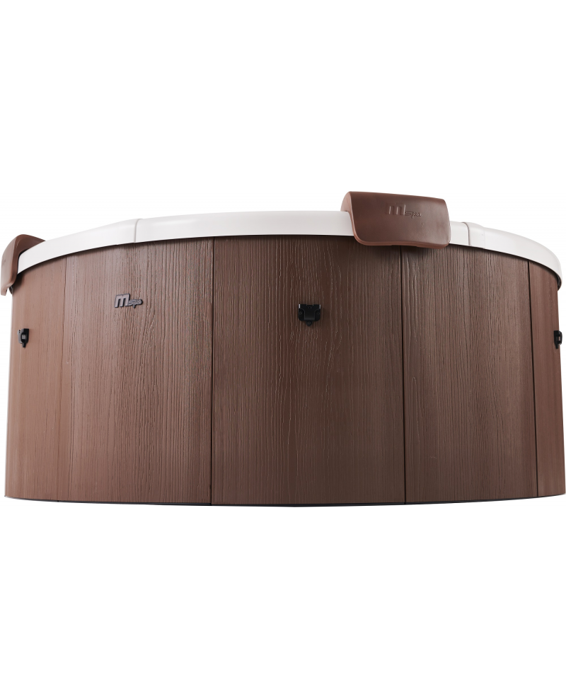 Minipiscina Idromassaggio Tonda 182cm Riscaldatore, Led Mspa Rova Plus