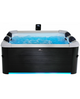 Minipiscina idromassaggio rigida da esterno, 6-8 sedute 180x180cm wi-fi smart Mspa Oslo Plus