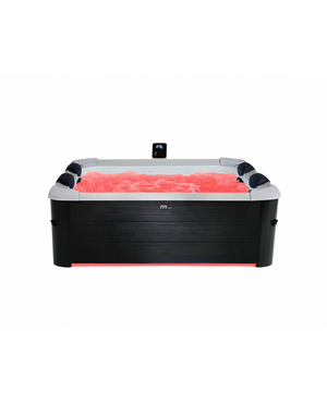 Minipiscina idromassaggio rigida da esterno, 6-8 sedute 180x180cm wi-fi smart Mspa Oslo Plus