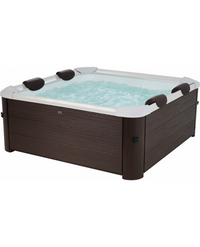 Minipiscina idromassaggio rigida da esterno, 6 sedute rettangolare 160x160x65cm Mspa Tribeca