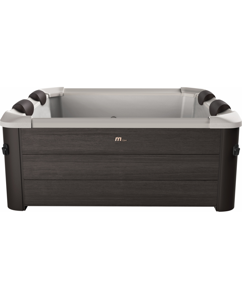 Minipiscina idromassaggio rigida da esterno, 6 sedute rettangolare 160x160x65cm Mspa Tribeca