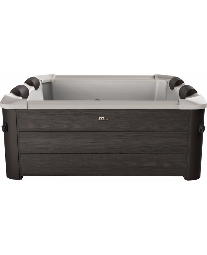 Minipiscina idromassaggio rigida da esterno, 6 sedute rettangolare 160x160x65cm Mspa Tribeca