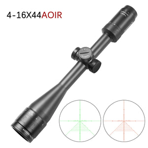 Mirino Ottico Precisione Per Fucile Carabina Reticolo Illuminato4-16x44AOIR