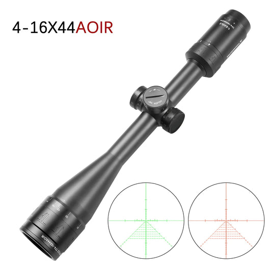 Mirino Ottico Precisione Per Fucile Carabina Reticolo Illuminato4-16x44AOIR