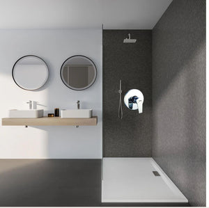 Miscelatore Doccia a Incasso da Parete con Leva Regolazione Art.87122