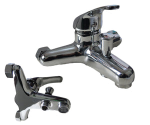 Miscelatore Rubinetto Monocomando Vasca Da Bagno Per Parete Attacco Doccia 52928