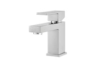Miscelatore lavabo bagno monocomando, cromo, moderno Sicena Quarik
