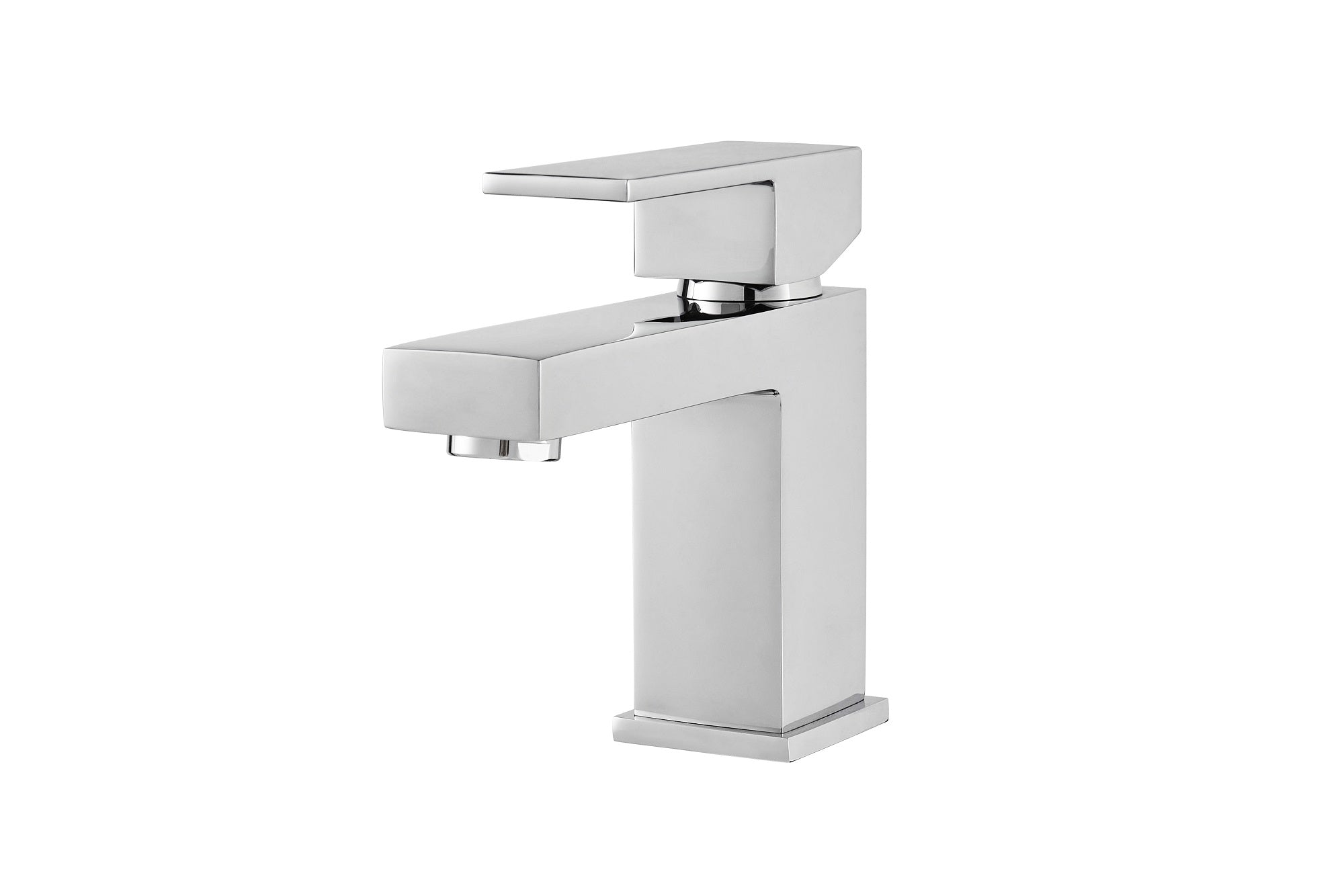 Miscelatore lavabo bagno monocomando, cromo, moderno Sicena Quarik