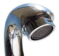 Miscelatore rubinetto cromato lavello cucina bagno lavabo con piletta 52344A