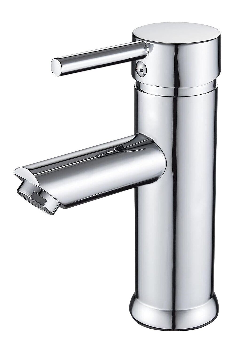 Miscelatore rubinetto lavabo bagno cromato + piletta click clack RAY 87386