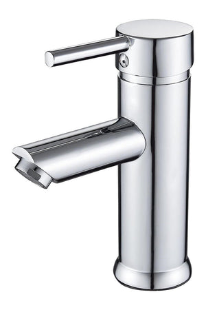 Miscelatore rubinetto lavabo bagno cromato + piletta click clack RAY 87386