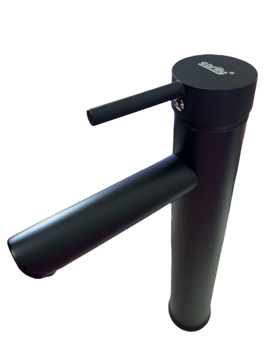 Miscelatore rubinetto lavabo bagno nero + piletta click clack RAY 87393