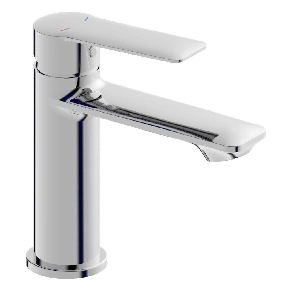 Miscelatore rubinetto lavabo lavello bagno ottone cromato + piletta SOFI 87102