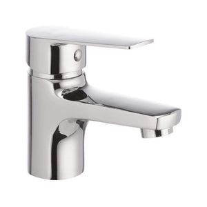 Miscelatore rubinetto lavabo lavello bagno ottone cromato + piletta CUBE 87117