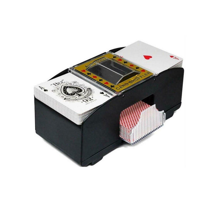 Mischia carte automatico elettronico card shuffler per 1 - 2 mazzi di carte