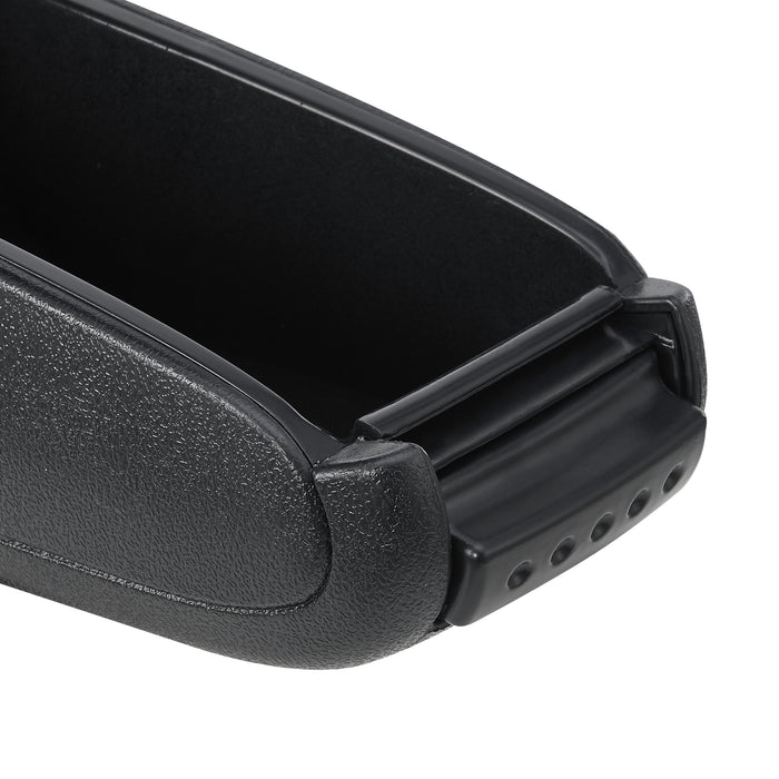 Bracciolo Centrale per Opel Corsa F - Similpelle Nero con Cucitura Nera pro.tec