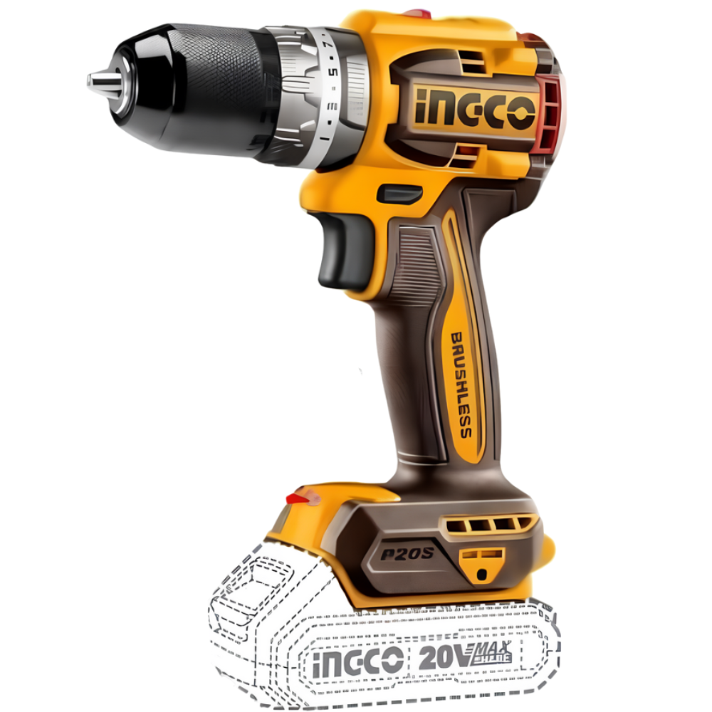 Trapano percussione 20v 1 caricabatterie 2 batterie 2ah valigetta inclusi