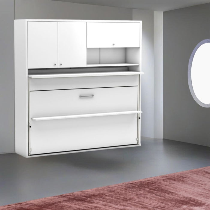 Mobile multiuso Nitro con letto a scomparsa e scrivania estraibile