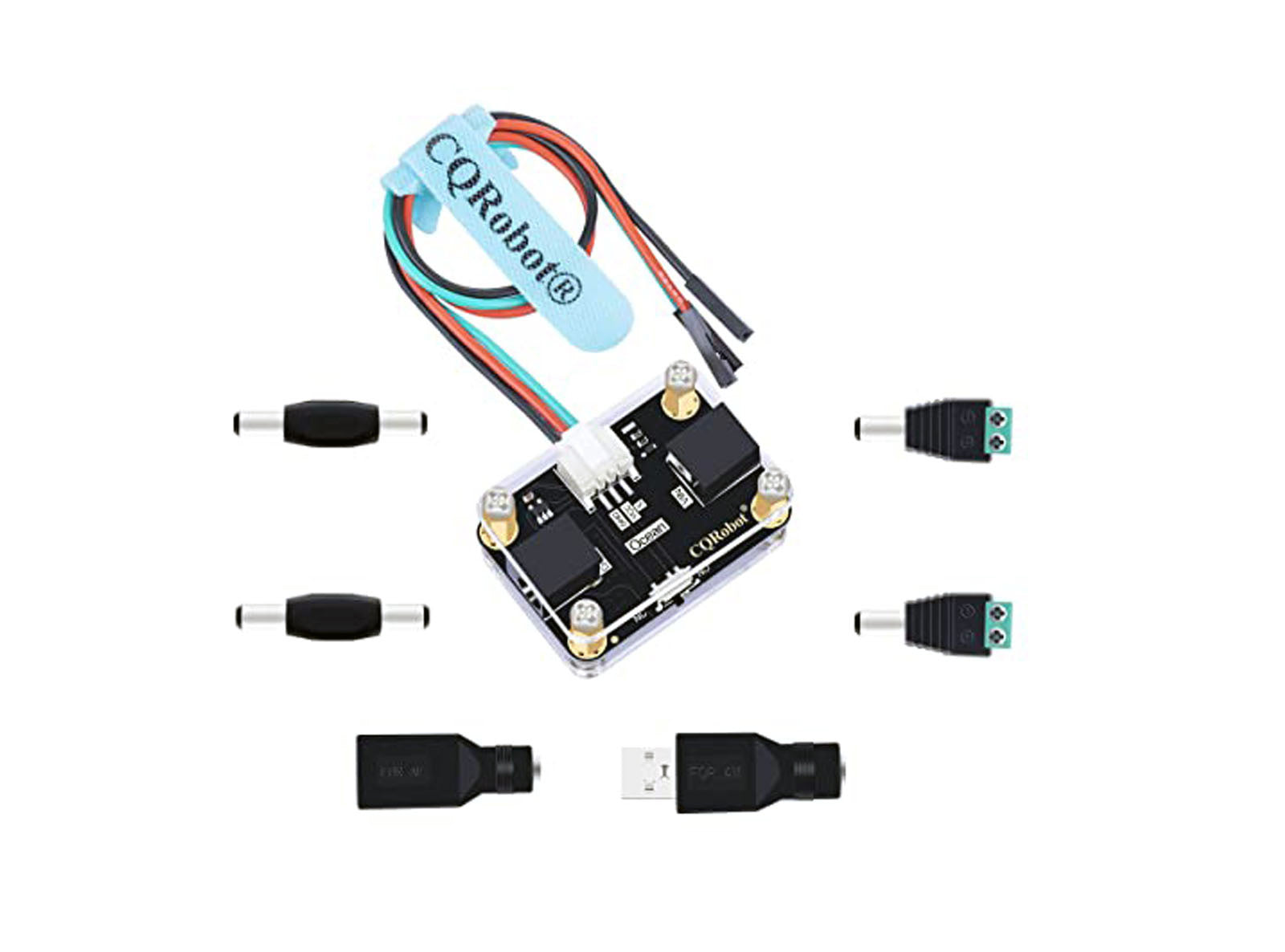 Modulo Relè CQRobot Ocean 5V-30V DC – Interfaccia DC2.1 Compatibile Raspberry Pi, Arduino e Micro:bit per Robotica, Smart Home e Progetti DIY