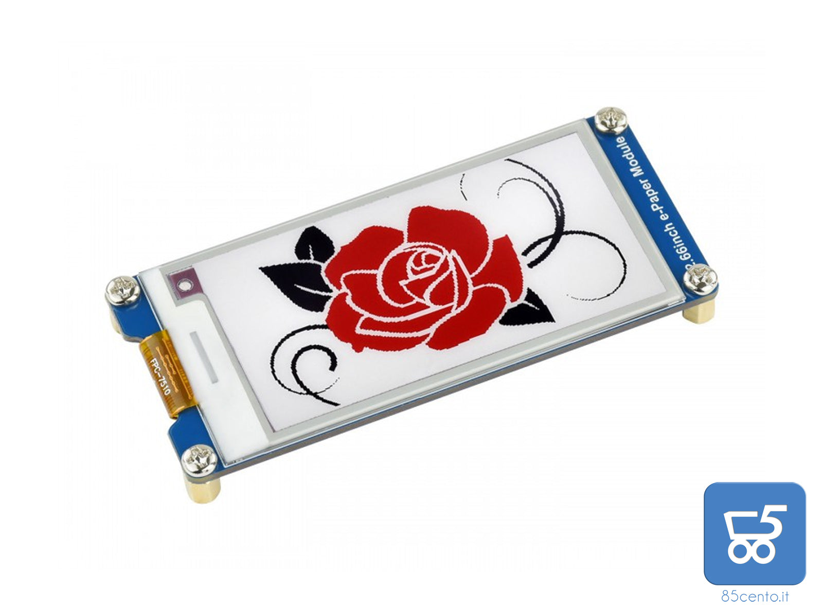 Modulo display E-Paper E-Ink da 2,66 pollici, 296×152 rosso nero bianco SPI