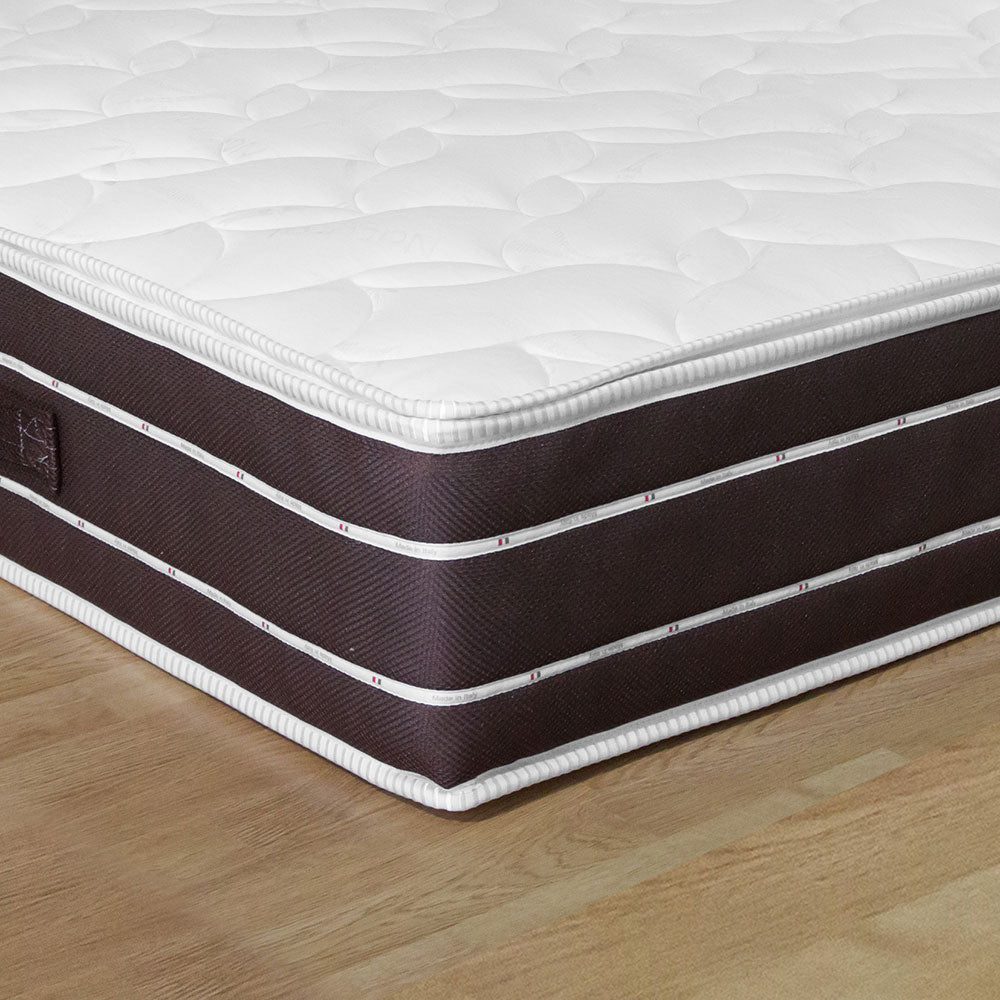 Materasso molle e memory rigido Strong singolo 80x190 H25 sfoderabile lato estate/inverno - Comprarredo