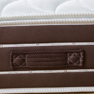 Materasso molle e memory rigido Strong piazza e mezza 120x190 H25 lato estate/inverno - Comprarredo