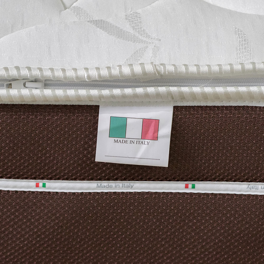 Materasso molle e memory rigido Strong piazza e mezza 120x190 H25 lato estate/inverno - Comprarredo