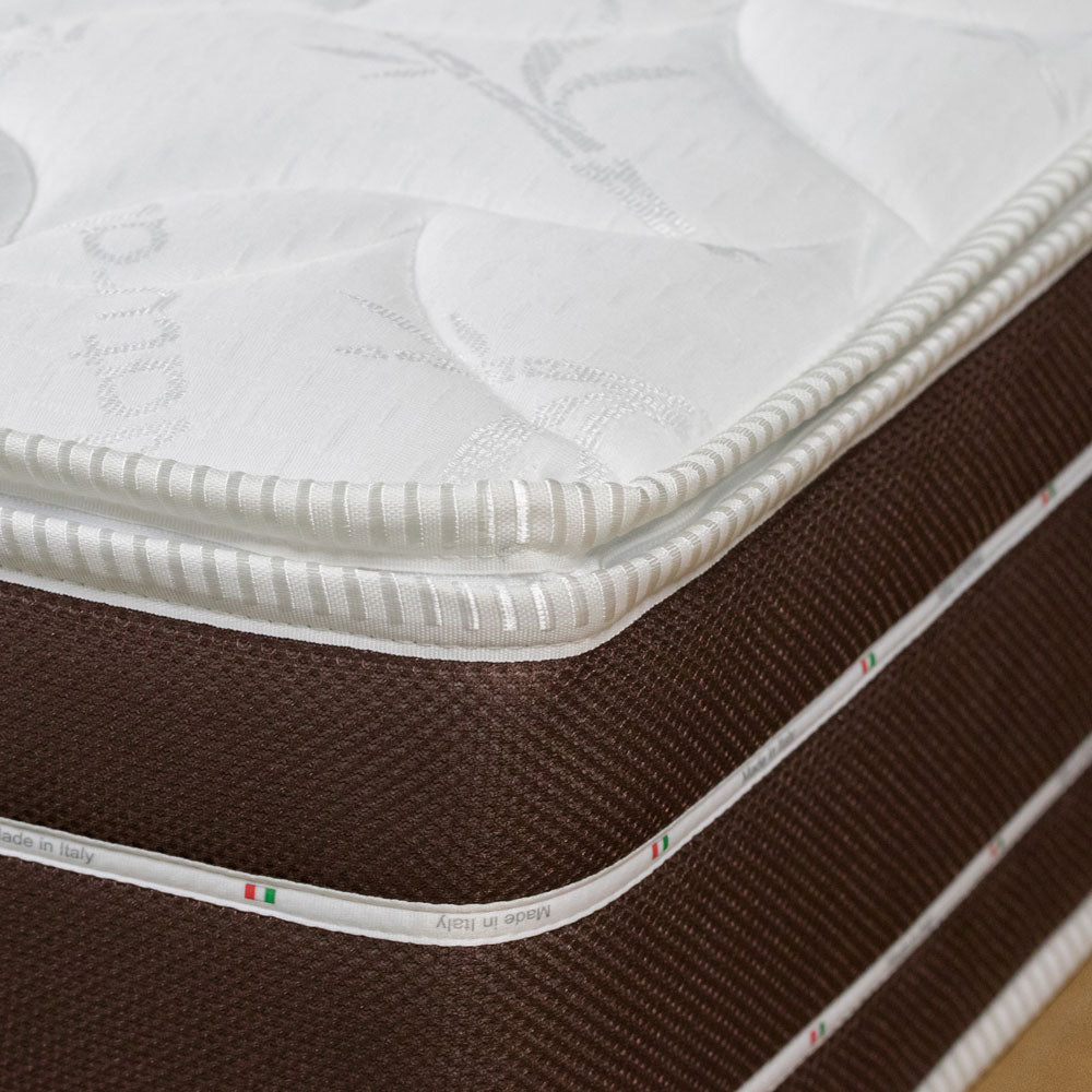 Materasso molle e memory rigido matrimoniale 160x190 H25 sfoderabile lato estate/inverno - Comprarredo