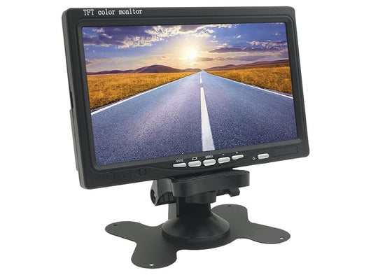 Monitor LCD 7.0 Pollici Auto Con Telecomando 2 Ingressi AV Per Videosorveglianza