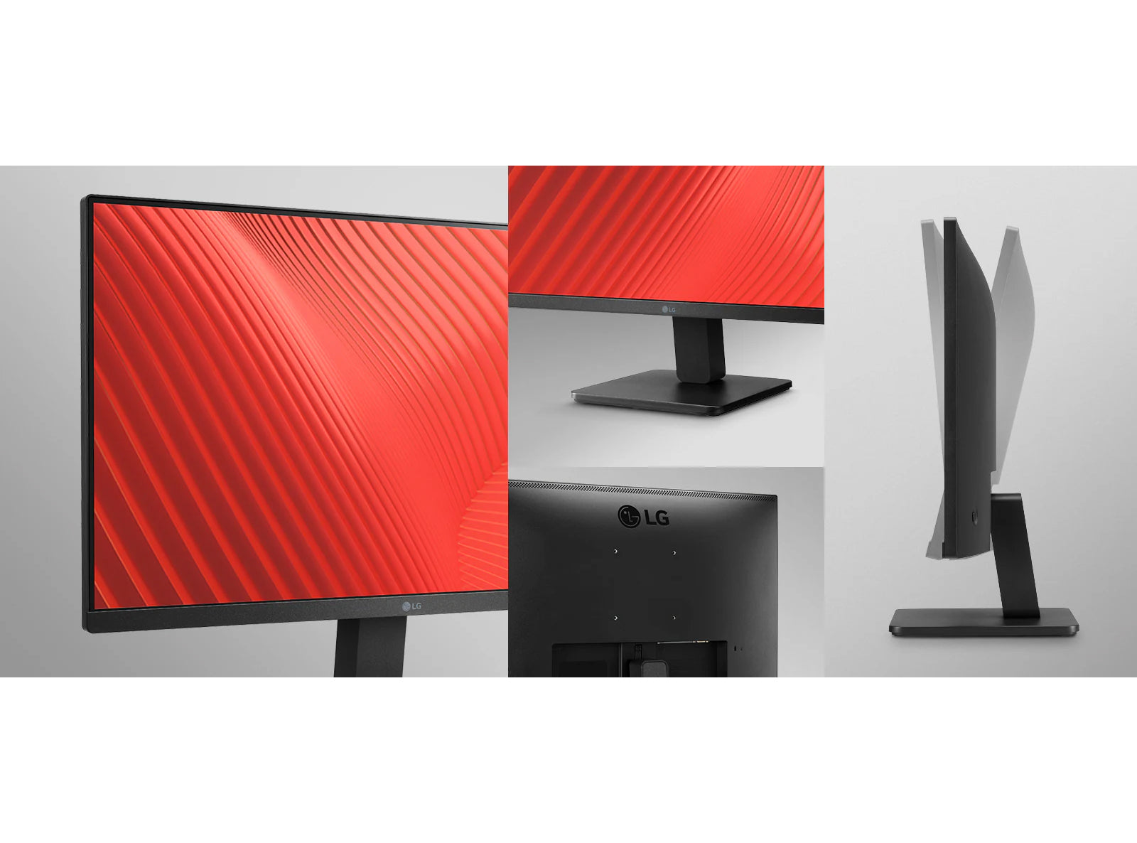 Monitor LG 24BR400-B 24 Pollici Full HD 100Hz IPS HDMI Business Office Smart Working Home Entertainment