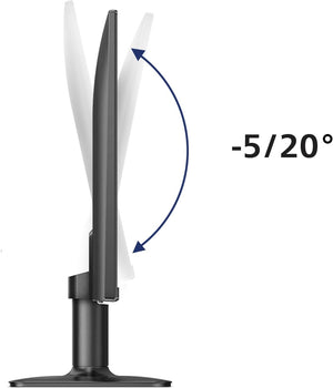 Monitor Philips 23,8″ Full HD VA 100 Hz per Ufficio, Smart Working e Home Entertainment – modello 24E2N1100LB/00 Flicker-Free, LowBlue Mode, Adaptive Sync, HDMI & VGA